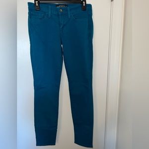 •*•LUCKY BRAND•*• Charlie Skinny, Dark Teal Jeans. Size 4/27